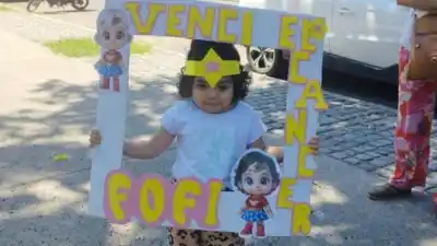 Sofi, la niña tucumana de 4 años, venció la leucemia y recibió el alta definitiva