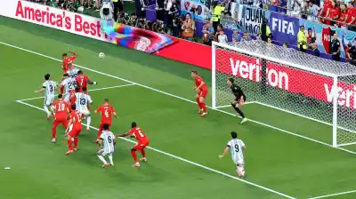 De cabeza, Mac Allister puso a Argentina al frente ante Suiza en el Mundial 2026