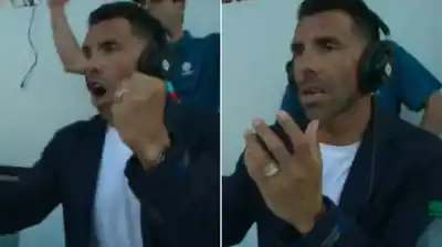 El salto de Tevez que lo dice todo: su reacción viral al gol de Mac Allister