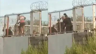 Recreo Sur, Santa Fe: quedaron atrapados en un alambrado tras intentar robar un supermercado