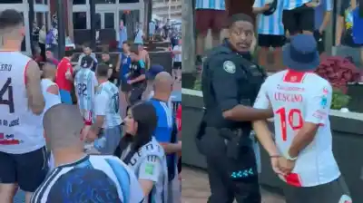 Incendio en pleno banderazo argentino: la pelea entre hinchas de San Lorenzo y Huracán que terminó con detenidos