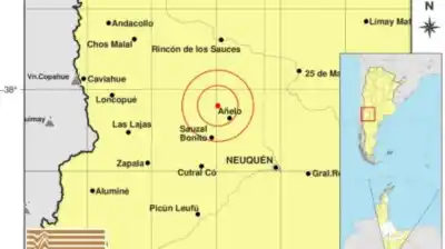 Temblor en Vaca Muerta: un sismo de 3,2 sorprendió a Neuquén y se sintió en otras dos provincias