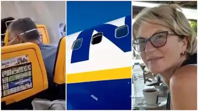 La increíble historia de la mujer que sostuvo a su marido para que no cayera de un avión