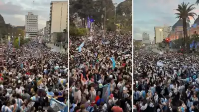 El grito que paralizó Tucumán: así celebró la Plaza Independencia el pase a la final del Mundial