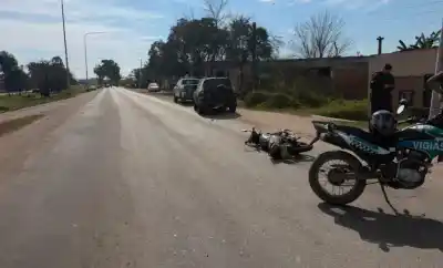 Chocó contra una camioneta en Banda del Río Salí y terminó con politraumatismos en el Padilla