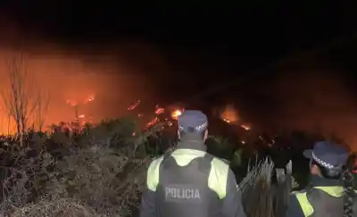 Incendio descontrolado en Amaicha del Valle: lo que las llamas casi devoran
