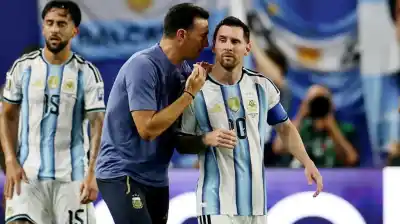 Messi y Scaloni, en helicóptero al Fanatics Fest: el plan secreto antes de la final del Mundial