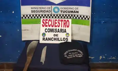 Allanaron su casa buscando al "Peludo" y se llevaron una sorpresa: un machete y una remera de la Policía