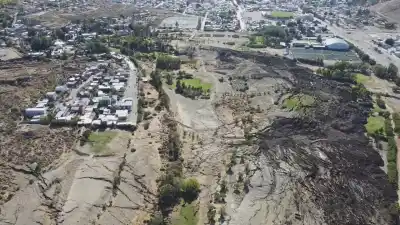 Comodoro Rivadavia: emergencia geológica por desplazamiento del cerro, 300 evacuados