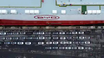 Argentina: el barco de BYD llegó a Zárate con miles de autos chinos