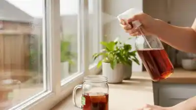 El truco casero que convierte el té usado en un limpiador de ventanas brillante