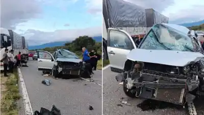 Pareja tucumana protagoniza choque frontal en Catamarca con tres heridos graves