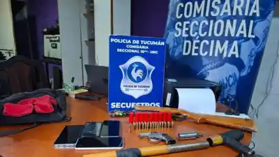 Allanamiento en Tucumán: secuestran revólver y municiones en causa por violencia de género