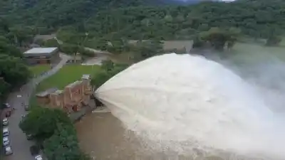 El Cadillal alcanza su nivel máximo en enero por lluvias extraordinarias en Tucumán