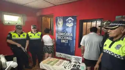 Allanamiento en Villa 9 de Julio: demoran a una pareja tras balear una casa y hallan droga
