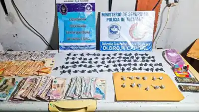 Allanan kiosco en barrio Juan XXIII y secuestran drogas y dinero en efectivo