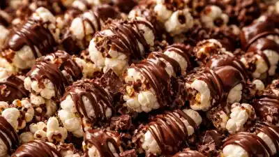 Snack irresistible: cómo preparar pochoclos con chocolate en media hora