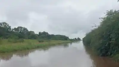 Ruta Nacional EX34 cortada por lluvias en el este de Tucumán