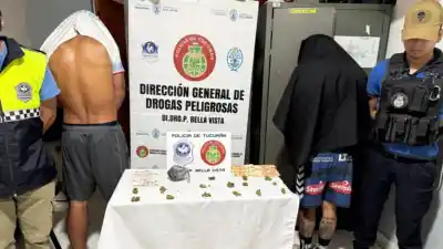 El olor a marihuana los delató: dos hombres transportaban droga en Los Porceles
