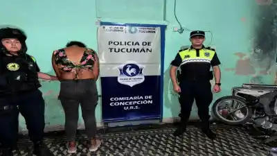 Concepción: Una mujer se volvió agresiva tras un hurto en pleno centro