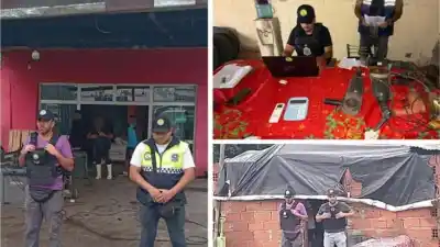 Operativo en La Reducción: allanaron dos viviendas y recuperaron lo robado de una obra