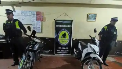 El Manantial: Recuperan dos motos tras un violento robo a mano armada en plena madrugada