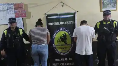 Avenida Berho: la moto que intentó escapar y lo que llevaba