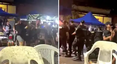 La Trinidad en llamas: pelea de mujeres y enfrentamientos con la policía en pleno carnaval