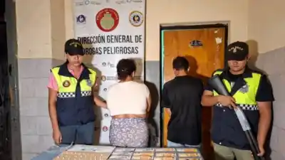 Operativo en la Capital: Interceptan a un hombre y una mujer con un cargamento oculto
