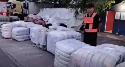 Operativo Lapacho: un camión de encomiendas con un cargamento sospechoso fue interceptado en 7 de Abril
