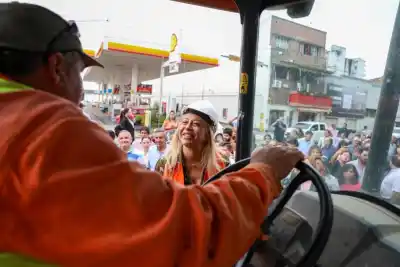 La intendente Chahla puso en marcha una obra clave que cambiará el tránsito en una avenida neurálgica de la Capital