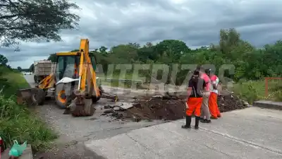 La ruta 324 se vuelve a hundir: el puente del Río Zerda colapsa y cortan el tránsito
