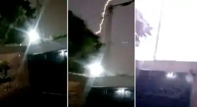 El cielo de Tucumán se partió en dos: el video que captó el momento exacto del impacto