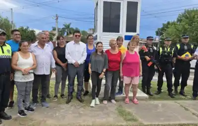 El ministro Agüero Gamboa recorrió dos puntos clave de la ciudad: ¿qué instalaron que cambia todo?