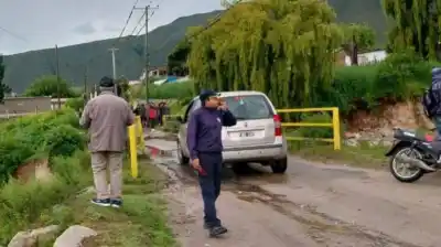 El Mollar bajo el terror: granizo, remolinos y un río que se desbordó en minutos
