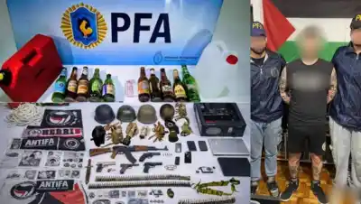 Operativo en Villa Crespo: el arsenal y los mensajes que encontraron en la casa del detenido por amenazar a Bullrich
