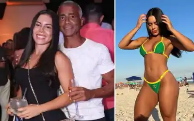 Romario, el exfutbolista y senador, desató la polémica al aparecer en el Carnaval con una joven 37 años menor