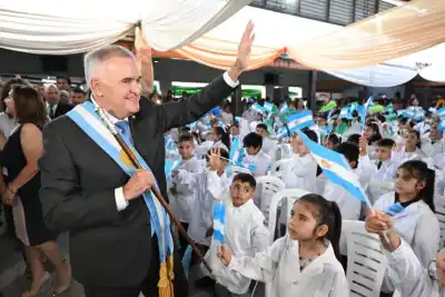 Jaldo en Alderetes: el mensaje que dejó a los docentes y alumnos en el primer día de clases