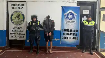 Robocop en Bella Vista: el apodo que lo delató tras un robo filmado en pleno centro