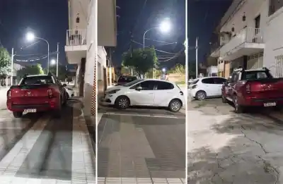 Vecinos de Rivadavia al 1500 denuncian: “Parece que alquilaron las veredas para ellos solos”