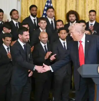El encuentro que nadie esperaba: Messi y Trump, bromas y una pregunta incómoda en la Casa Blanca