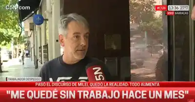 Tras 19 años en una fábrica, un metalúrgico revela su nueva realidad y apunta contra el Gobierno