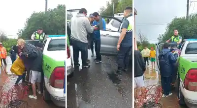 El temporal del sur de Tucumán: suspensión de clases, anegamientos y familias evacuadas