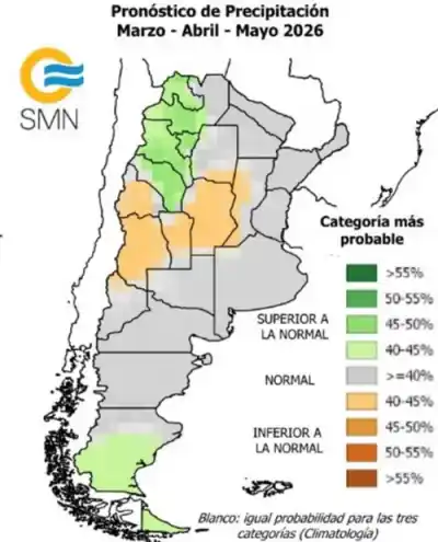 Pronóstico estacional para Tucumán: ¿Qué esperar del clima en los próximos meses?