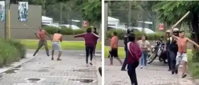 Violento enfrentamiento en Yerba Buena: Dos hombres terminaron detenidos tras una pelea con palos y piedras