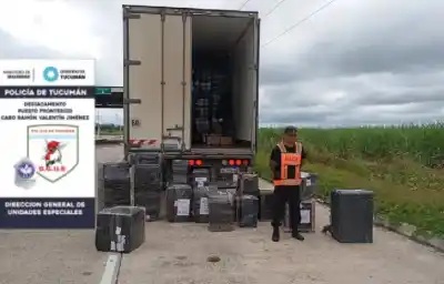 Operativo en la frontera: el camión que venía de Buenos Aires y escondía un cargamento inesperado