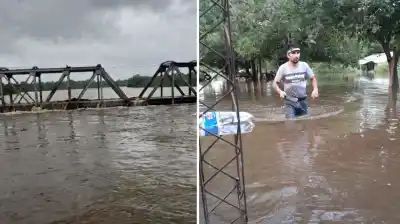 La provincia bajo el agua: el temporal que dejó un rastro de caos y aislamiento en el interior