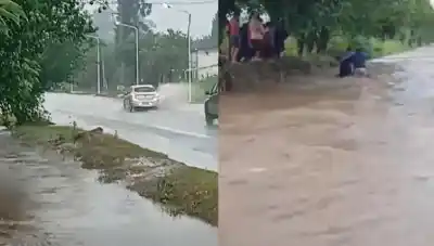 La provincia bajo el agua: las lluvias ya superaron todo lo que debía caer en un año