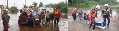 El temporal no da tregua: así fue la noche de rescates y evacuaciones en medio de la emergencia