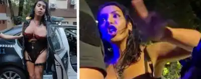 Escena violenta en Palermo: una mujer en ropa interior atropelló a dos policías para escapar de un control